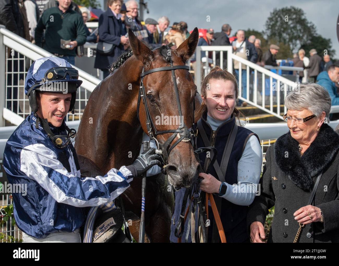 Chepstow Racecourse - Jump Jockeys Derby 2023 Stockfoto