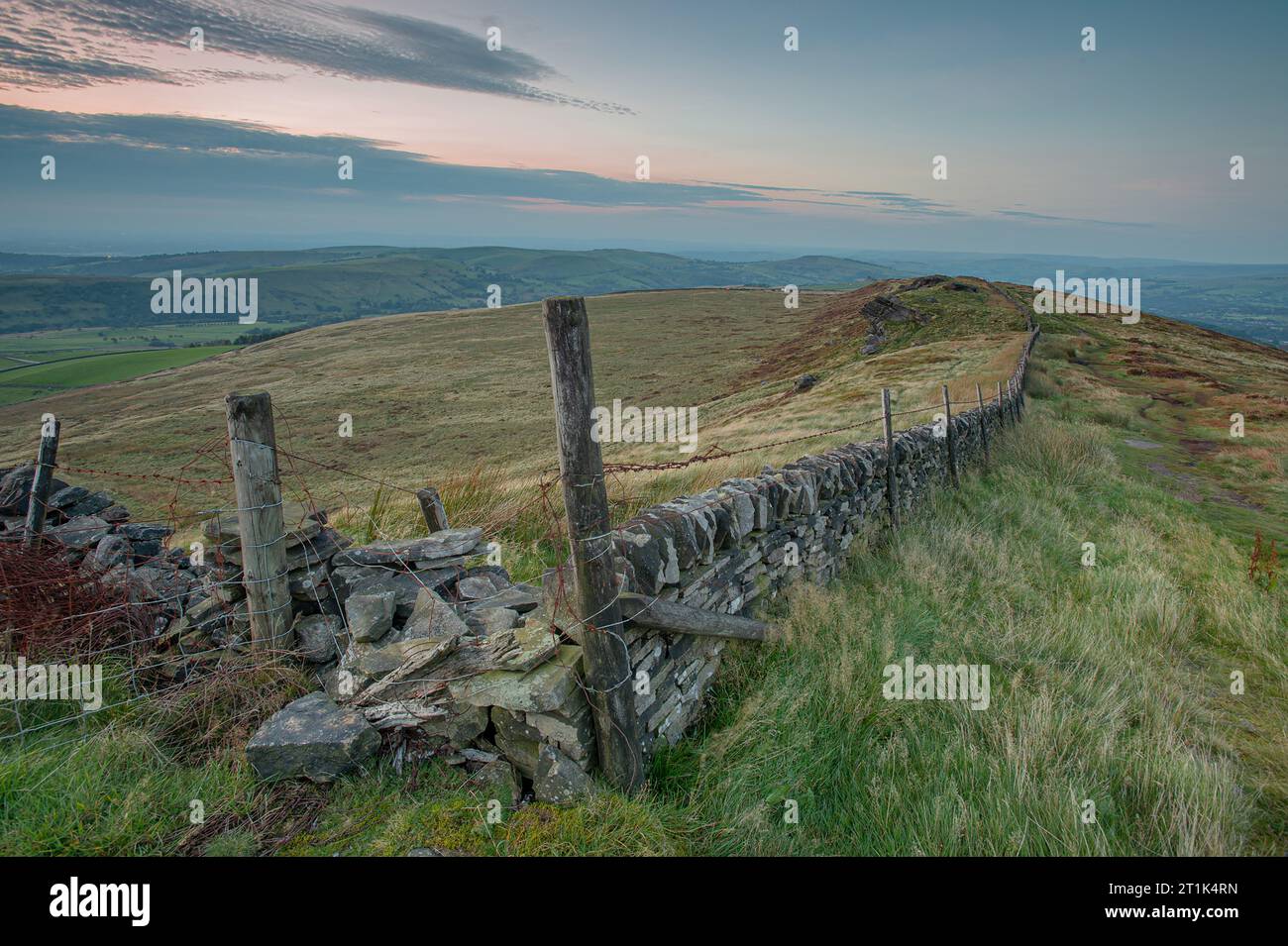 Cat's Tor (Aldgate Nick), in der Nähe von Rainow, Cheshire Stockfoto