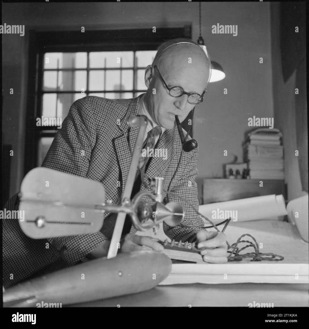 D C Bailey Designer des Bailey Brücke, UK, 1944 Donald Coleman Bailey