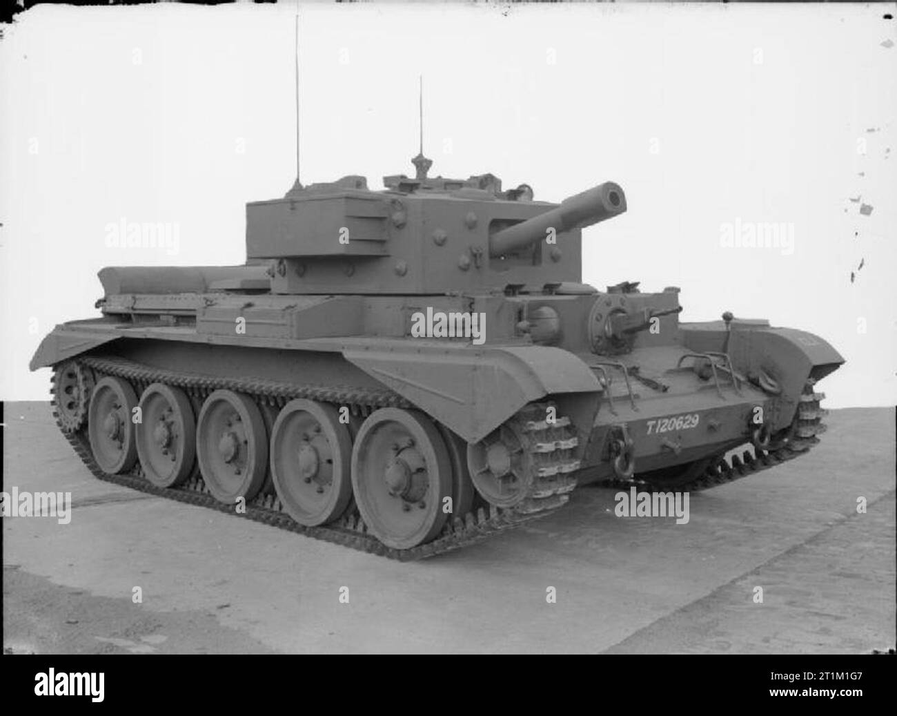 Tanks und Afvs der Britischen Armee 1939-45 Cruiser MK VIII Cromwell VI (27 M) Stockfoto