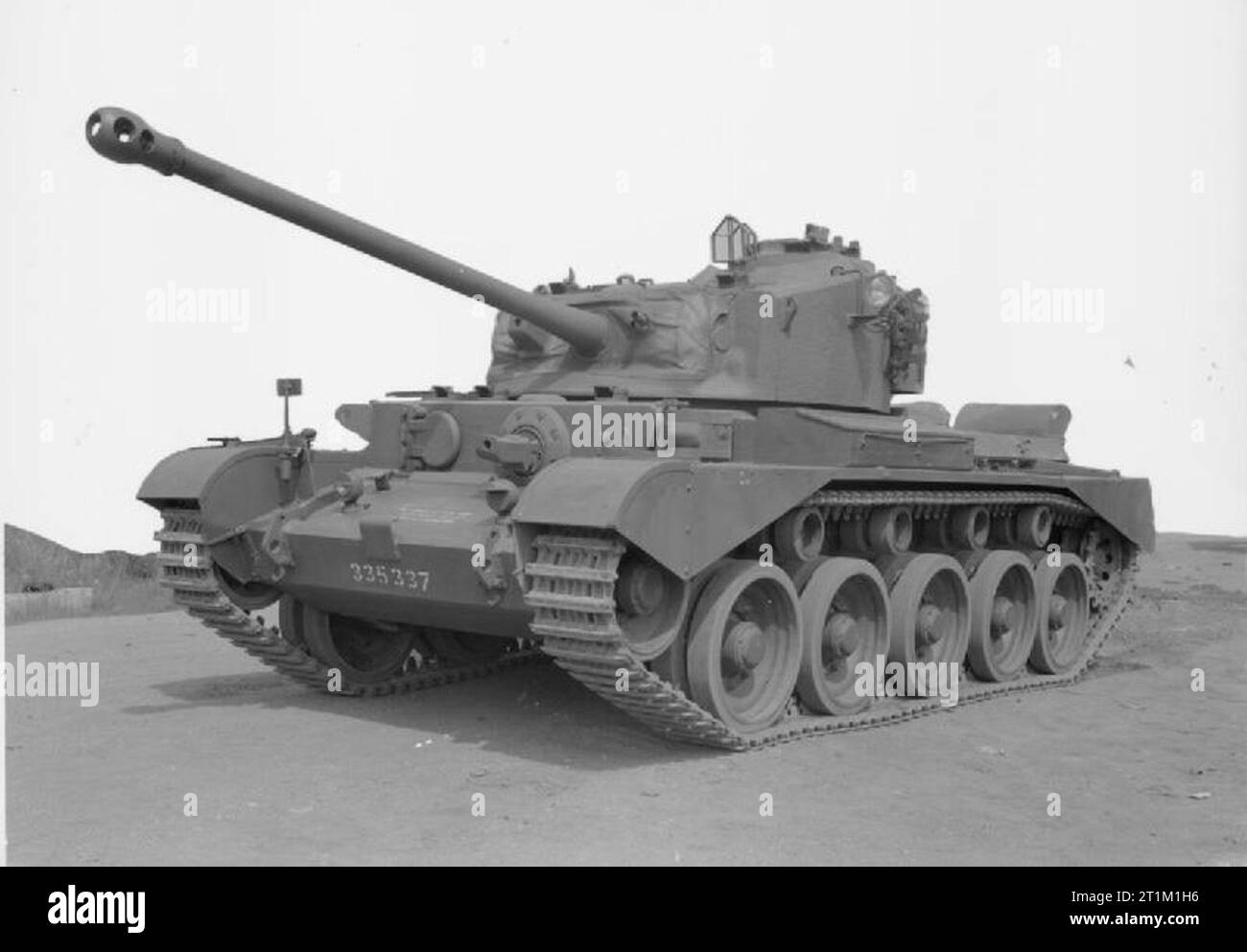 Tanks und Afvs der Britischen Armee 1939-45 Cruiser tank Comet I (A34) Stockfoto