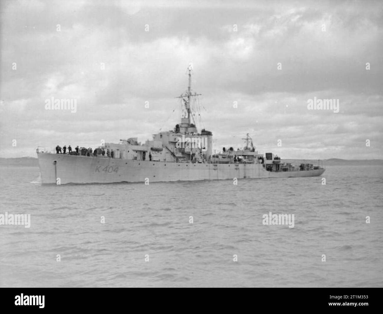 Fregatte der Flussklasse HMS Annan (K404). Stockfoto