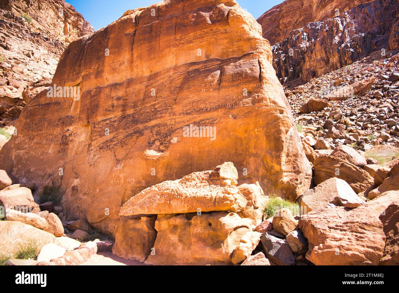 Sands and Stars: Wadi Rum Chronicles Stockfoto