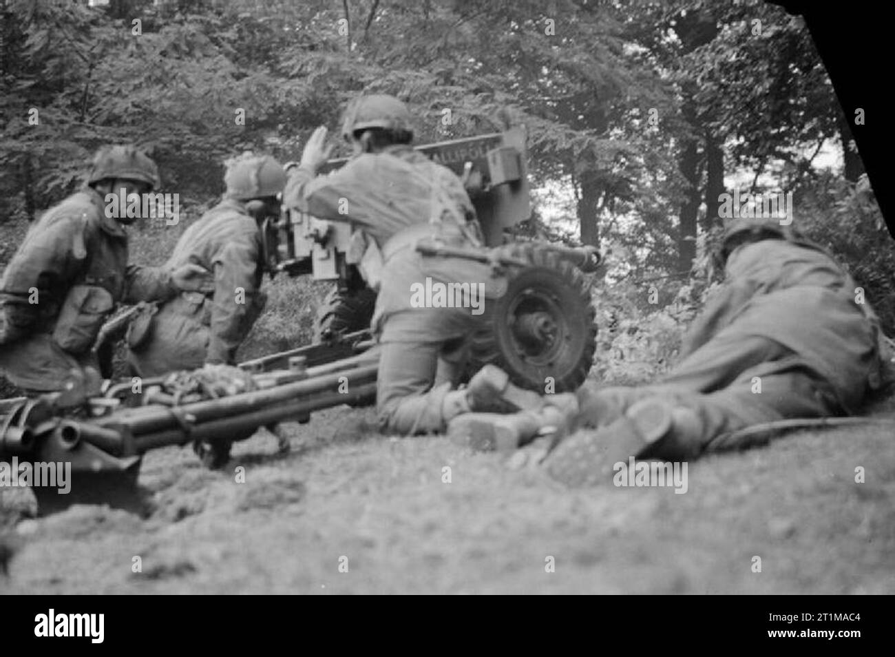 Die britische Armee in Nord-West-Europa 1944-45 6-pdr Anti-tank Gun von ...