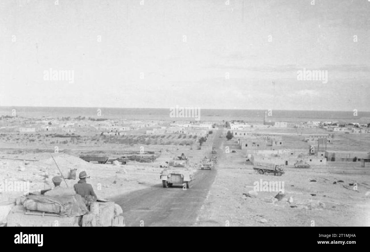 8. Armee wieder in Marsa Matruh, Novemebr 1942 Stockfoto