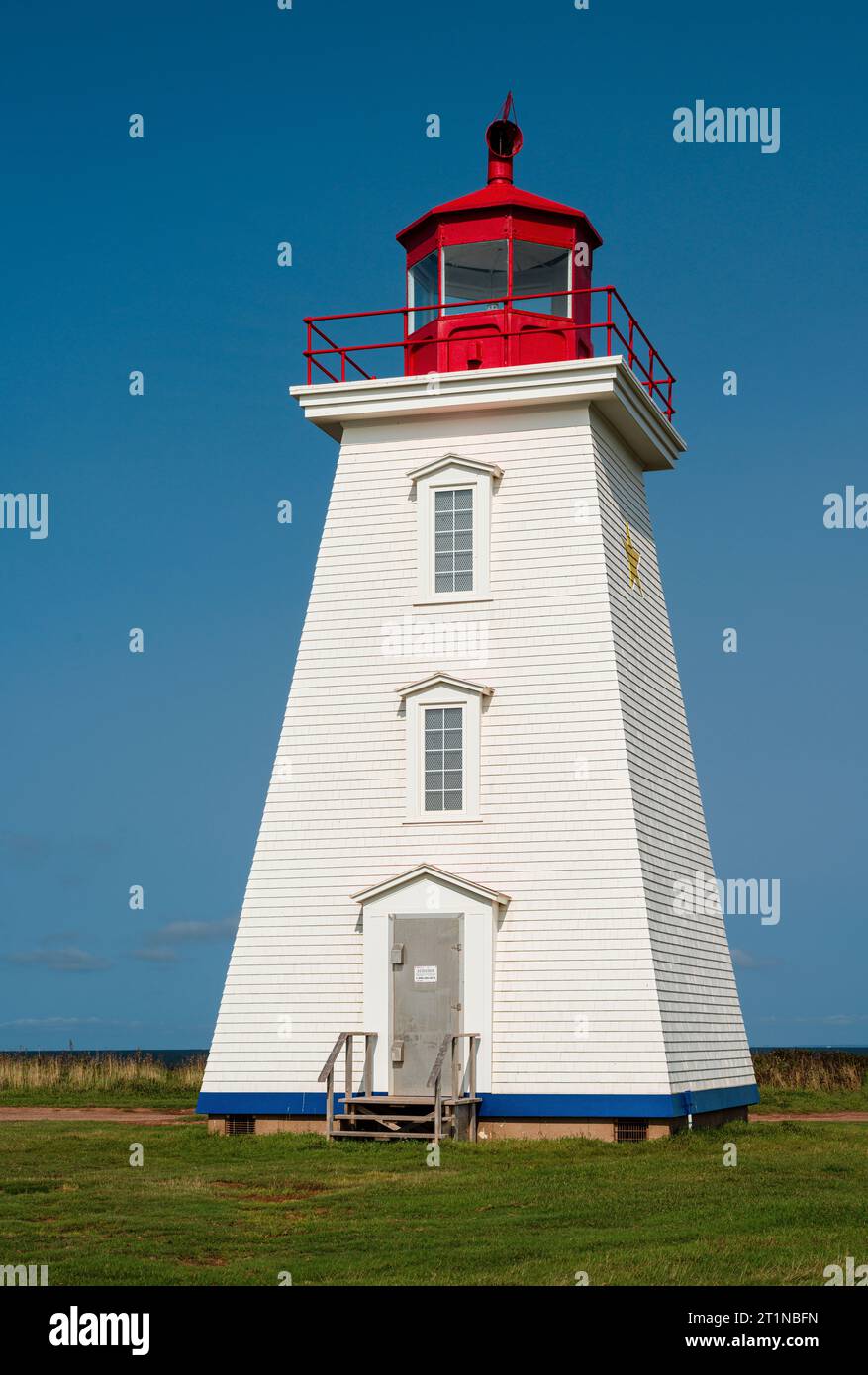 Leuchtturm von Cape Egmont   Cape Egmont, Prince Edward Island, CAN Stockfoto