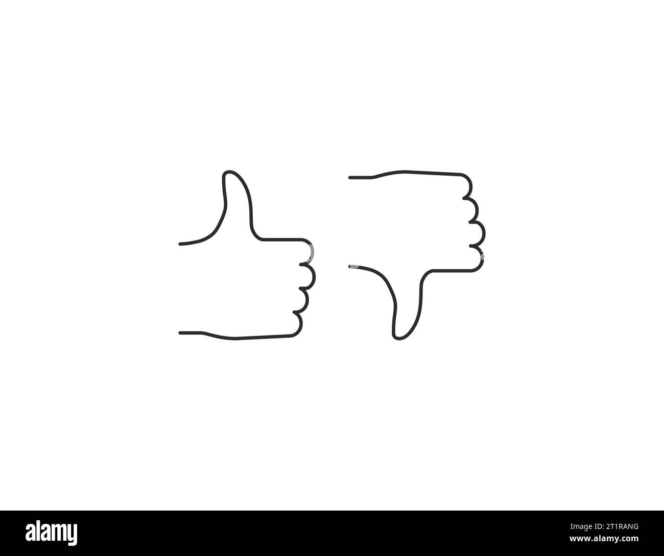 Kritikpunkt, Auswahlsymbol. Vektorillustration. Stock Vektor