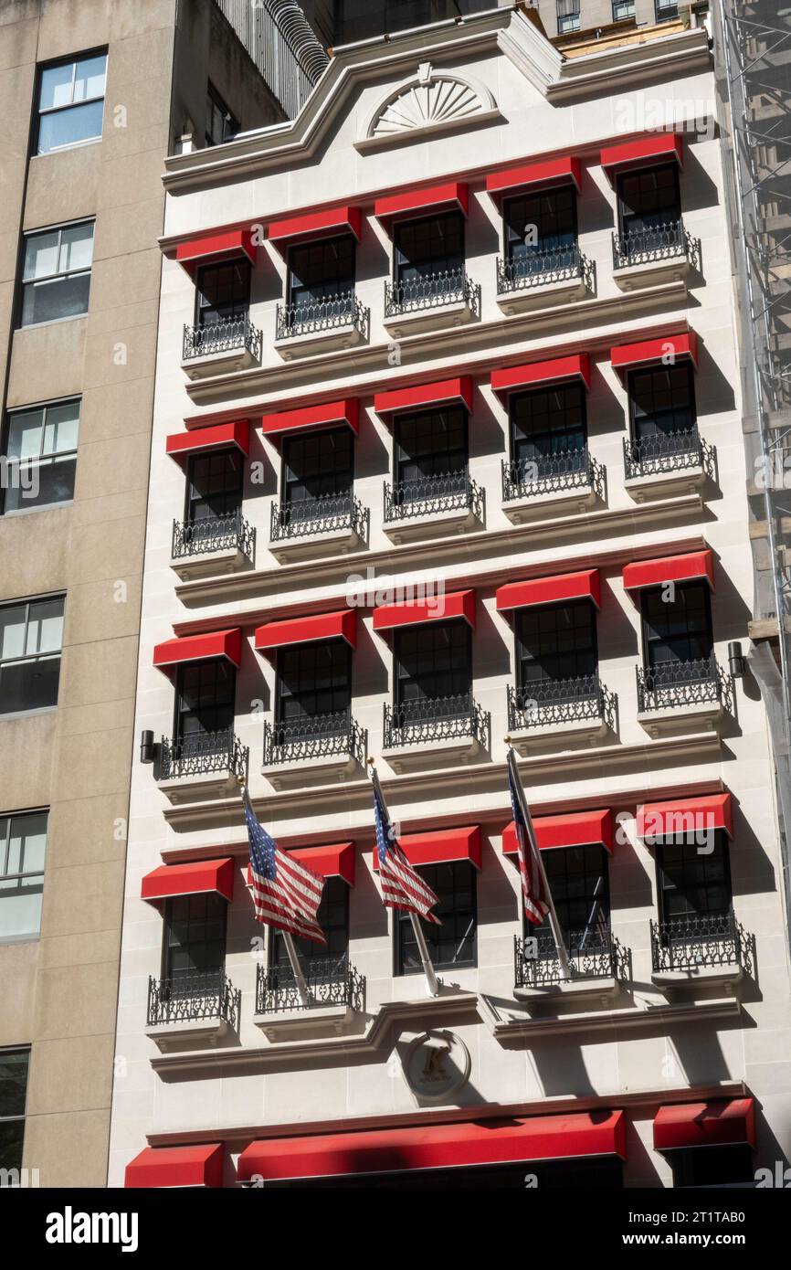 Minamoto Kitchoan ist ein traditionelles japanisches Süßwarengeschäft an der Fifth Avenue, 2023, New York City, USA Stockfoto