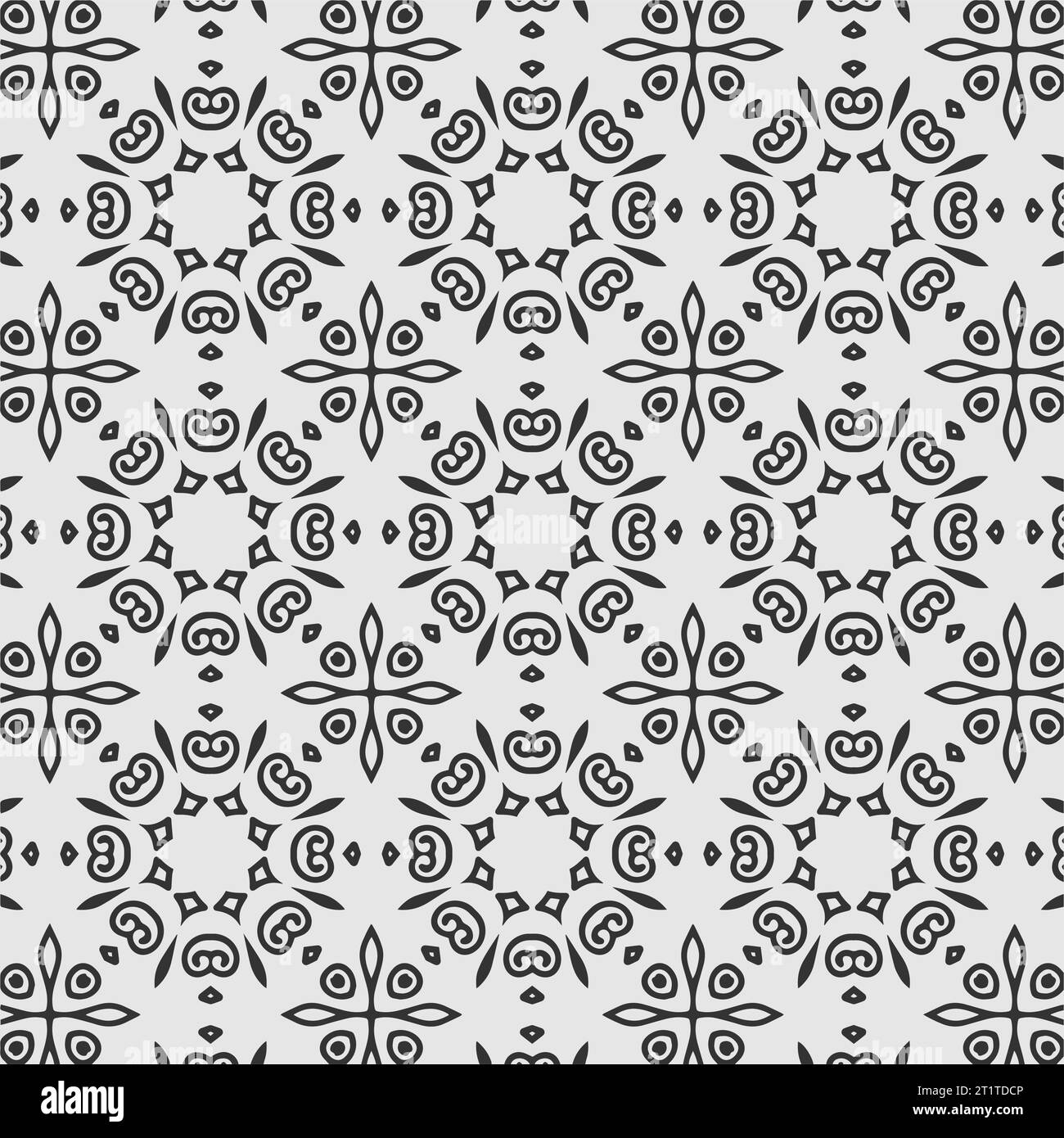 Geometrisches Vektormuster zum Einfärben des Seitendesigns Stock Vektor