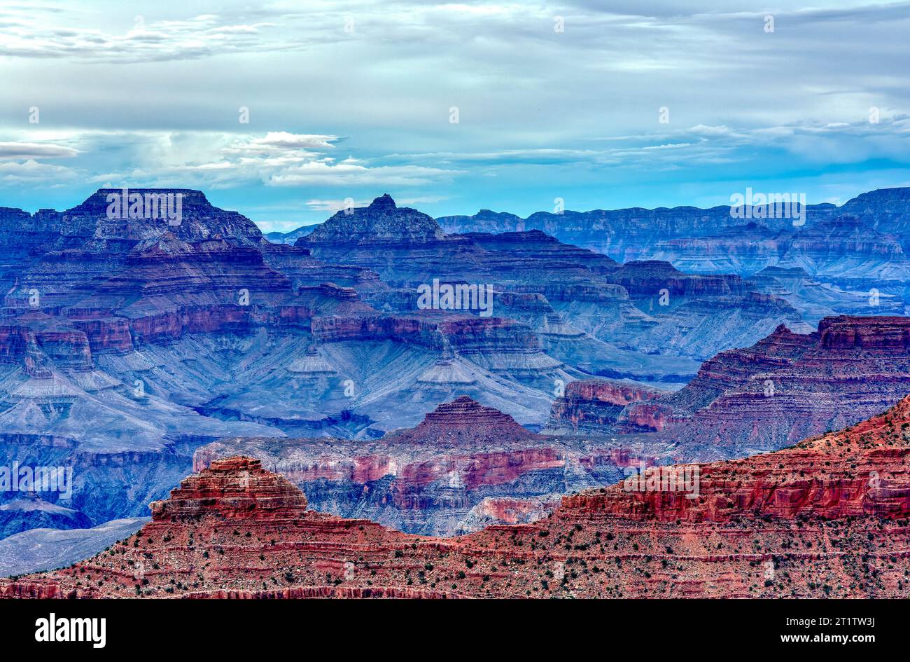 South Rim Grand Canyon, Arizona, USA. Stockfoto