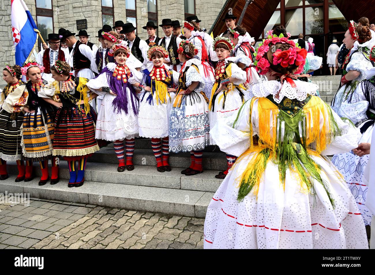 Zakopane, Zespo³y goralskie, , fot.Wojciech Fondalinski Stockfoto