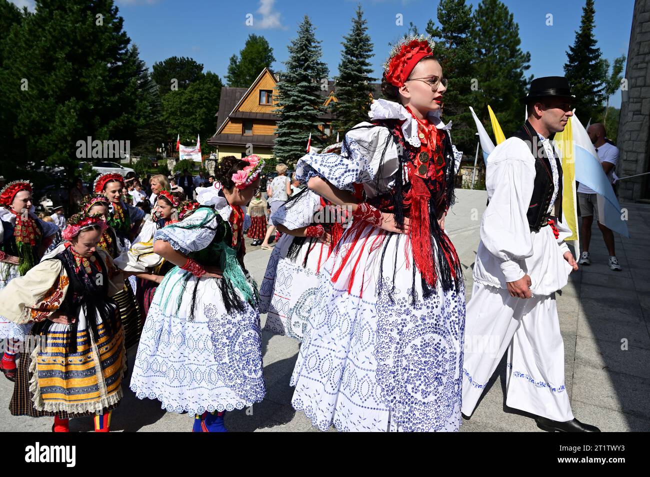 Zakopane, Zespo³y goralskie, , fot.Wojciech Fondalinski Stockfoto
