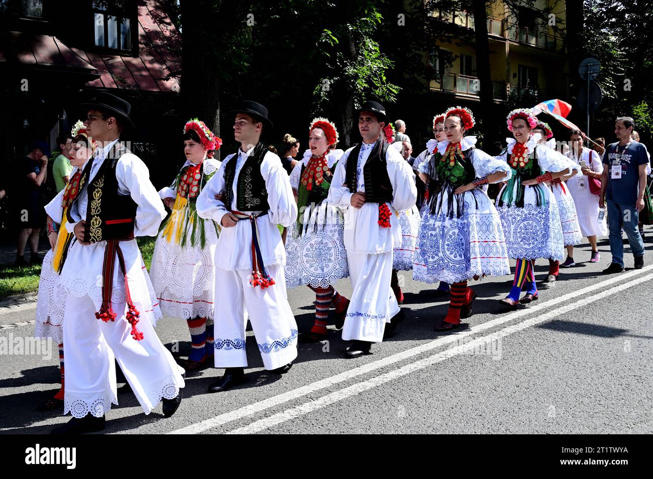 Zakopane, Zespo³y goralskie, , fot.Wojciech Fondalinski Stockfoto