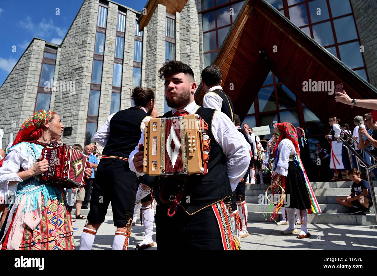 Zakopane, Zespo³y goralskie, , fot.Wojciech Fondalinski Stockfoto