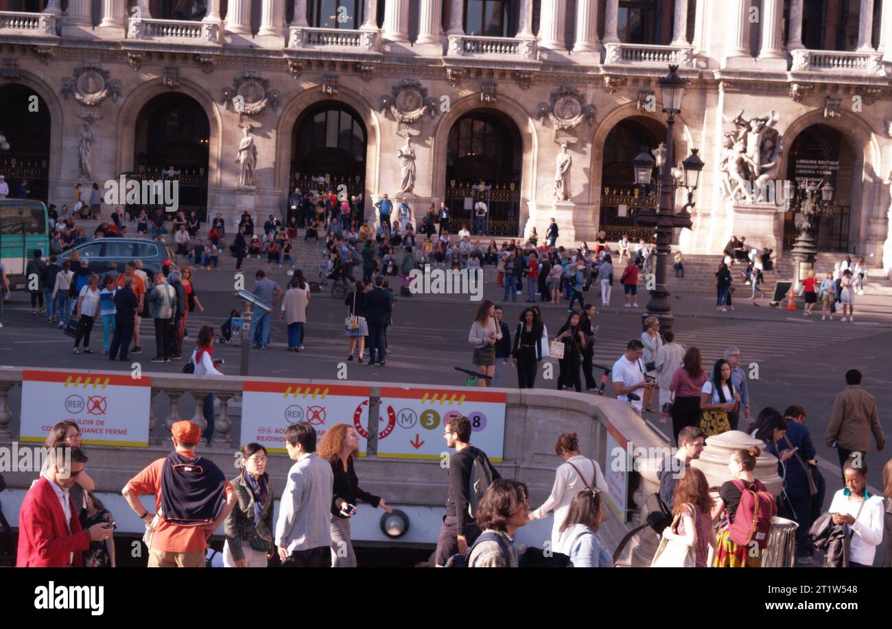 Ein weiterer Tag in Paris Stockfoto