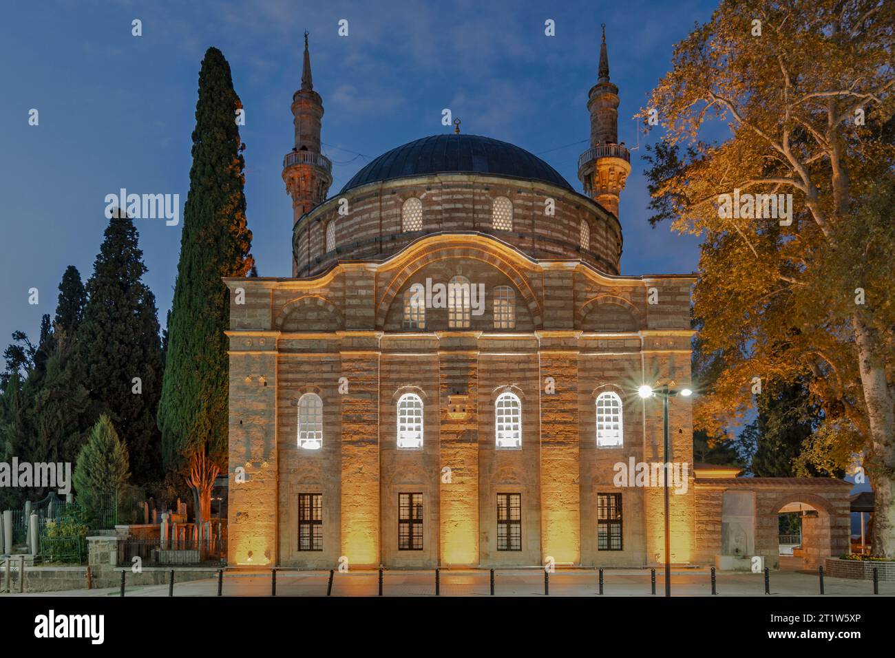 Emir-Sultan-Moschee und Mausoleum in Bursa, Türkei Stockfoto