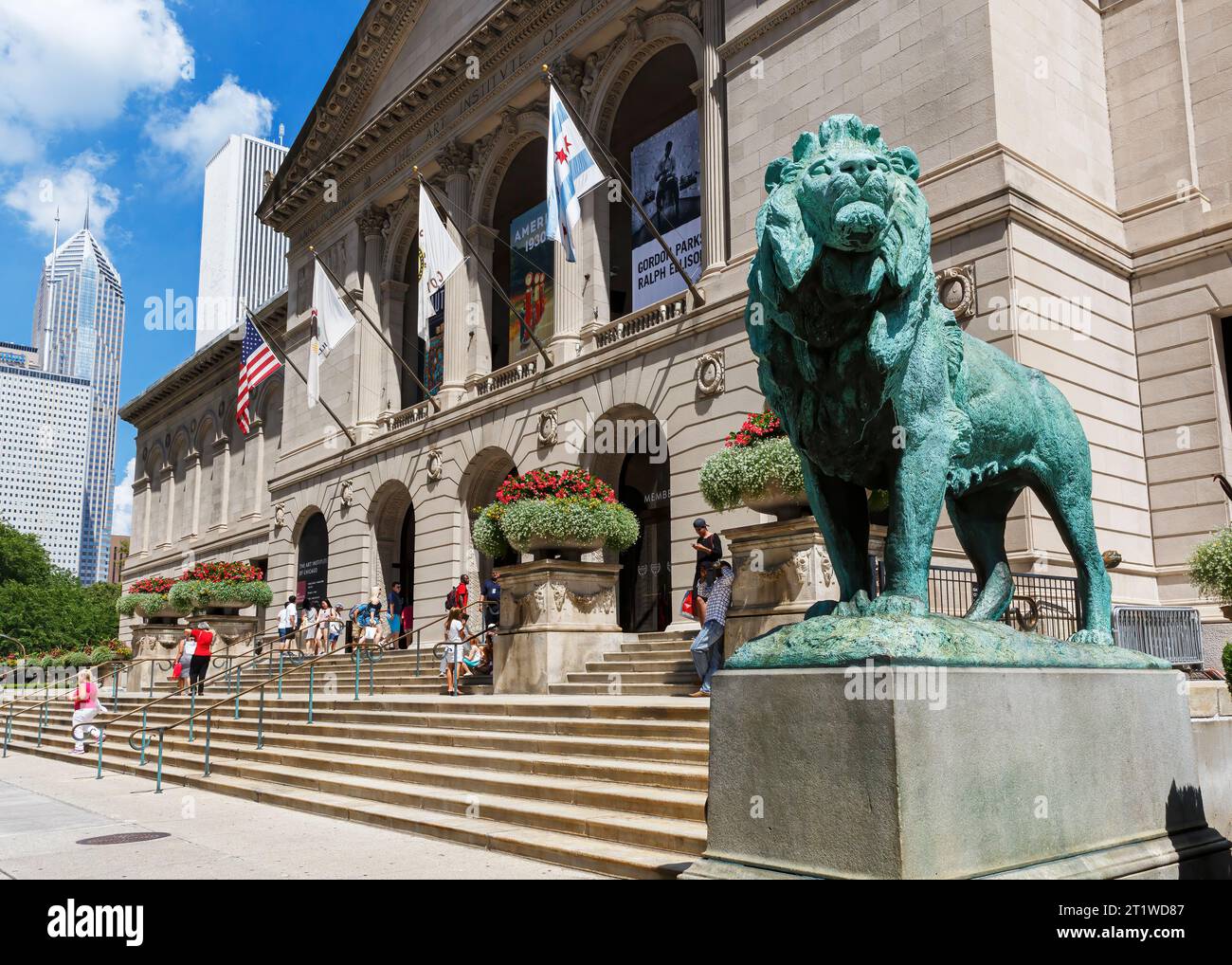 Art Institute of Chicago, Chicago, Illinois, USA Stockfoto