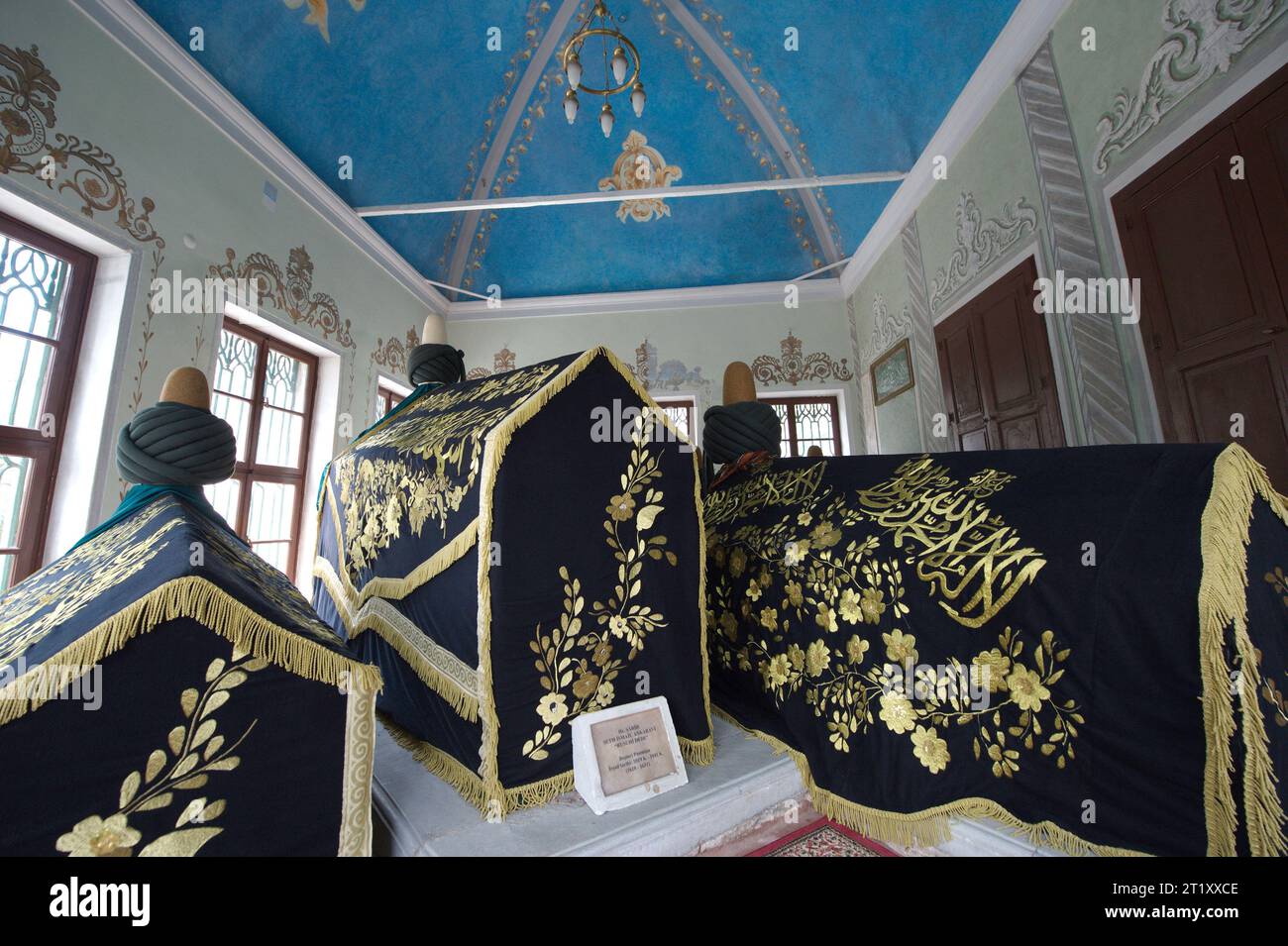 Istanbul, Türkiye. Galata Mevlevi Museum Stockfoto