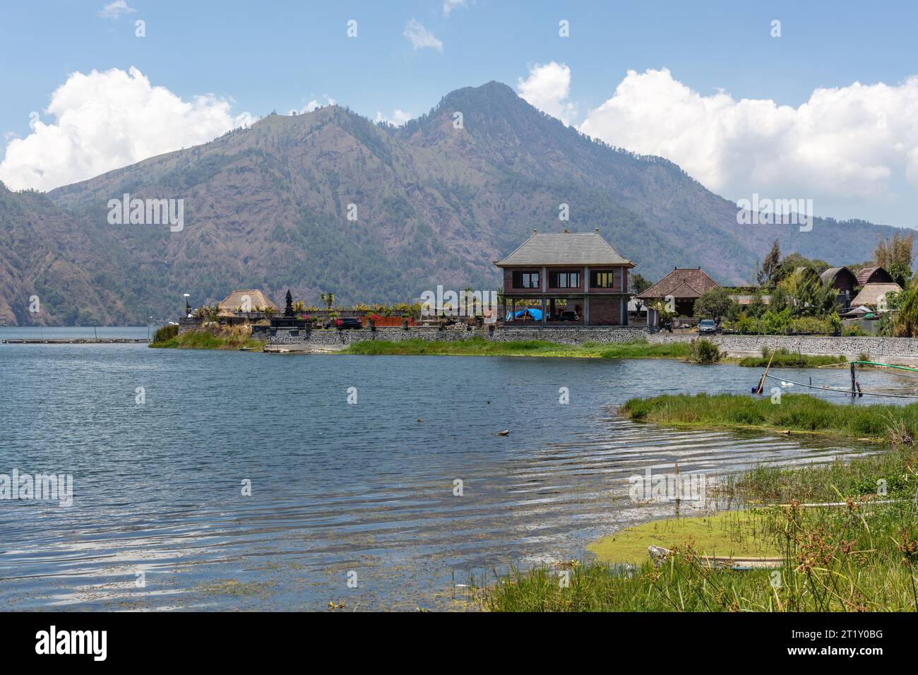 See Batur (Danau Batur). Kintamani, Bangli, Bali, Indonesien. Stockfoto