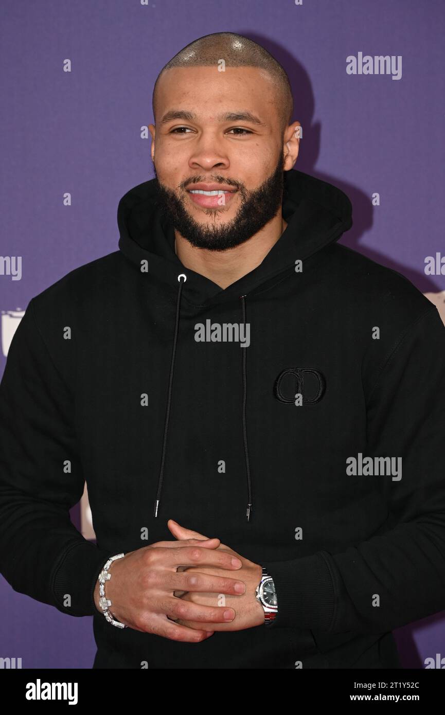 Royal Festival Hall, London, Großbritannien. Oktober 2023. Chris Eubank Jr nimmt an der Abschlussgala „The Kitchen“ Teil – 67. BFI London Film Festival 2023, London, Großbritannien. Quelle: Siehe Li/Picture Capital/Alamy Live News Stockfoto