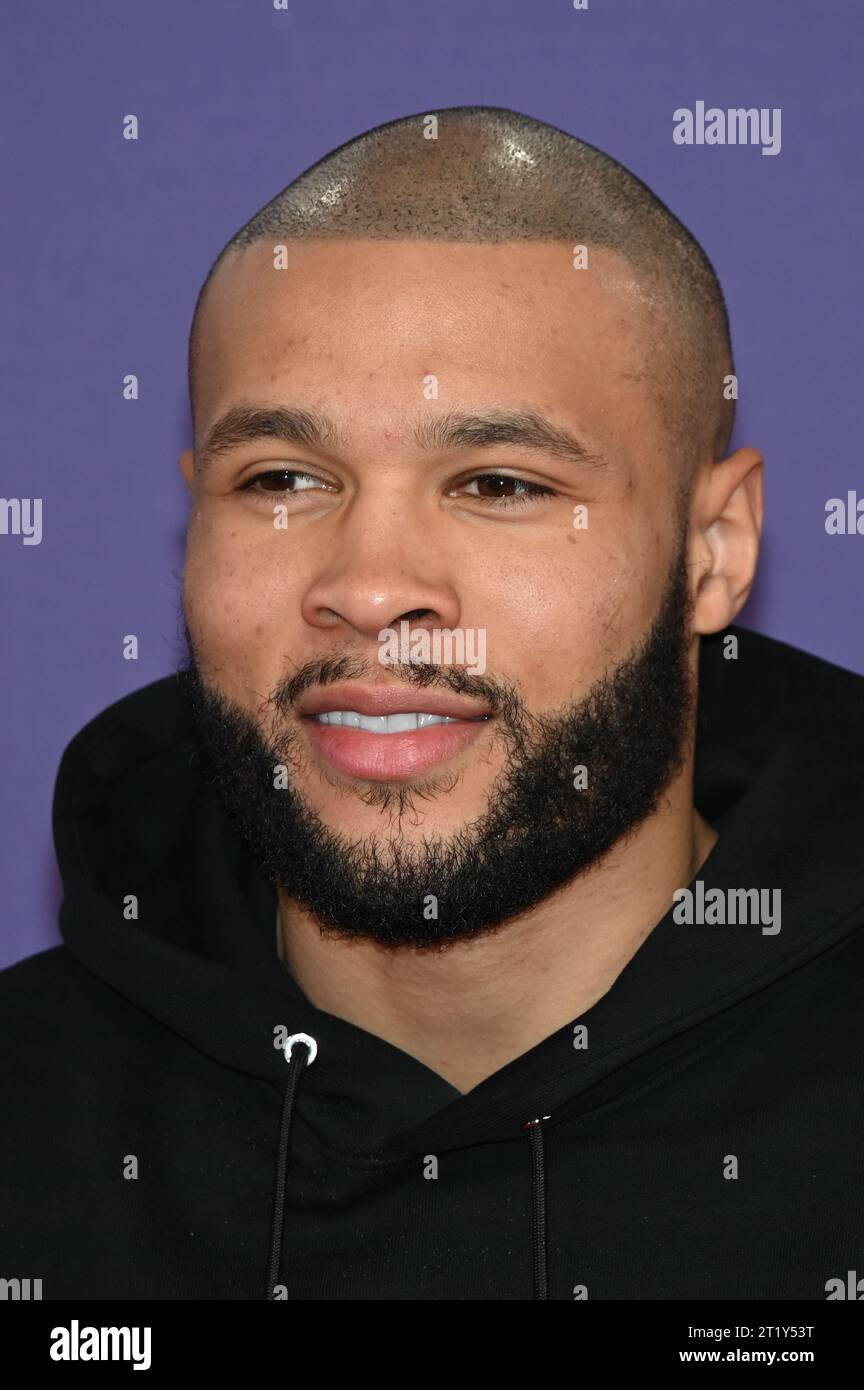 Royal Festival Hall, London, Großbritannien. Oktober 2023. Chris Eubank Jr nimmt an der Abschlussgala „The Kitchen“ Teil – 67. BFI London Film Festival 2023, London, Großbritannien. Quelle: Siehe Li/Picture Capital/Alamy Live News Stockfoto