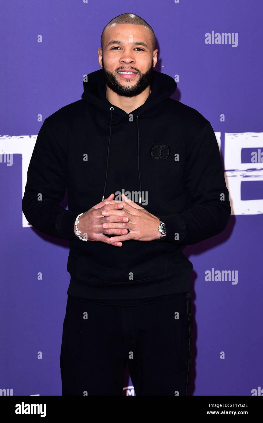 Chris Eubank Jr. bei der Premiere des Kinofilms The Kitchen auf dem 67. BFI London Film Festival 2023 in der Royal Festival Hall. London, 15.10.2023 *** Chris Eubank Jr bei der Premiere des Spielfilms The Kitchen beim BFI London Film Festival 67 2023 in der Royal Festival Hall London, 15 10 2023. Foto: XS.xVasx/xFuturexImagex Kitchen 3082 Stockfoto