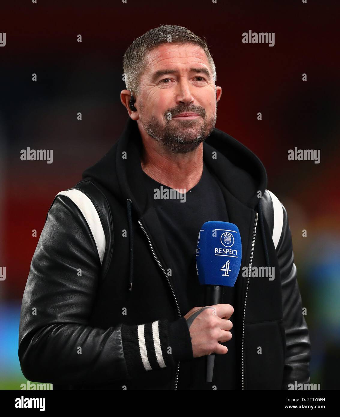 Ehemaliger australischer Fußballspieler, Leeds United und Liverpool, Harry Kewell - England gegen Australien, International Friendly, Wembley Stadium, London, Großbritannien - 12. Oktober 2023. Stockfoto