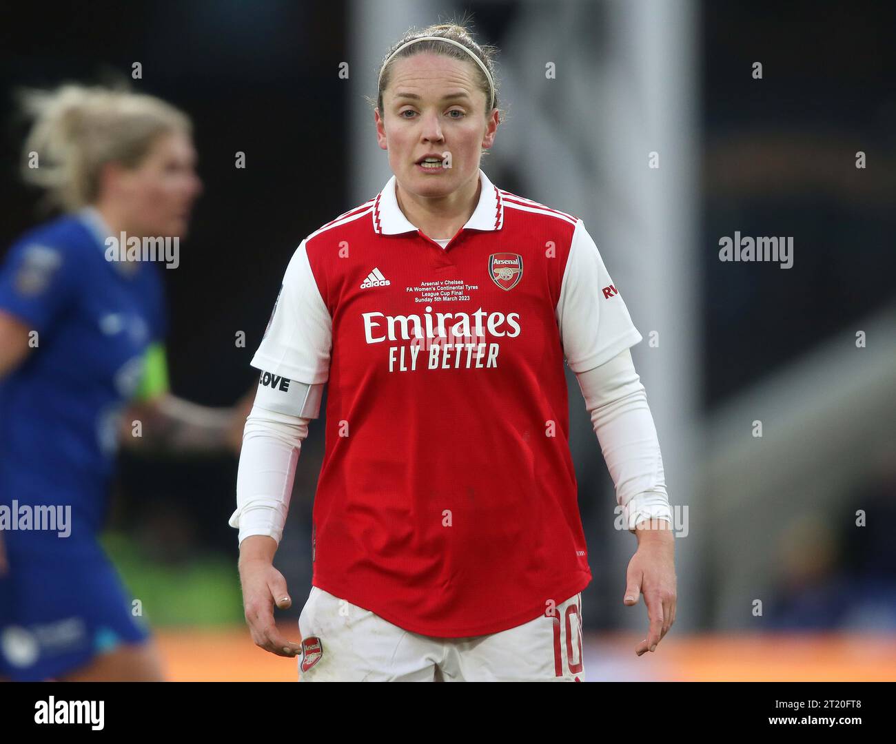 Kim Little von Arsenal Women. - Arsenal Women gegen Chelsea Women, FA Women's Continental Tyres League Cup Finale 2023, Selhurst Park Stadium, London, UK - 5. März 2023. Stockfoto