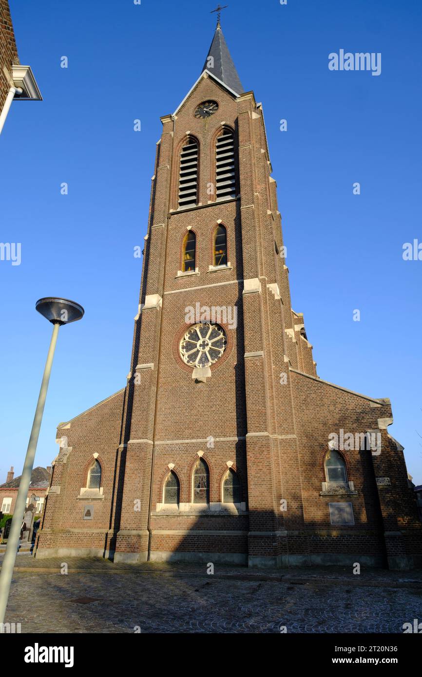 Niederlande, Maastricht: Kirche St. Peter und St. Paul (Sint-Petrus-en-Pauluskerk), wo die fehlenden Überreste von Charles de Batz de Castelmore, Kno Stockfoto