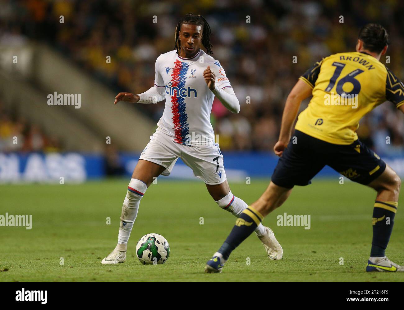 Michael Olise vom Kristallpalast. Oxford United gegen Crystal Palace