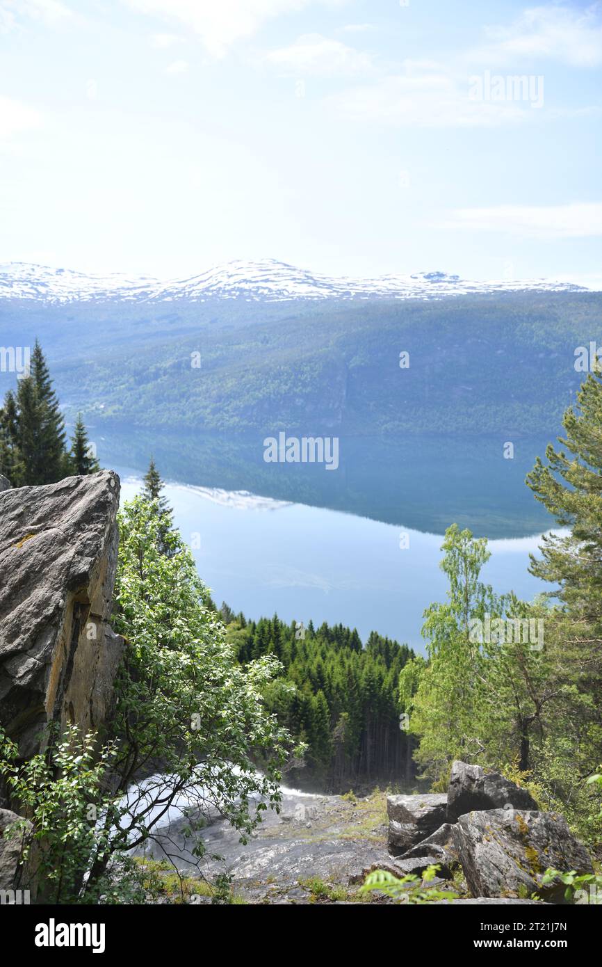 Sehenswürdigkeiten Stavanger, Maloy, Nordfjordeid City in Norwegen Stockfoto