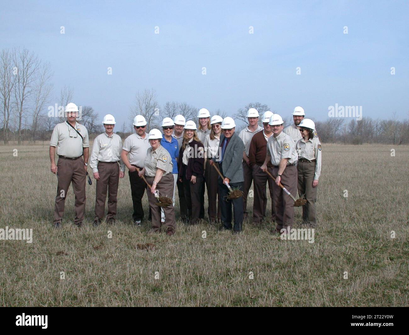 Neue Baustelle für Green Bay Ecological Services, Fisheries Resource Office, Law Enforcement und Natural Resources Damage Assessment. Themen: Ökologische Dienste; Fischereimanagement Ressourcenamt; Strafverfolgung; Schadensbeurteilung für natürliche Ressourcen. . 1998 - 2011. Stockfoto