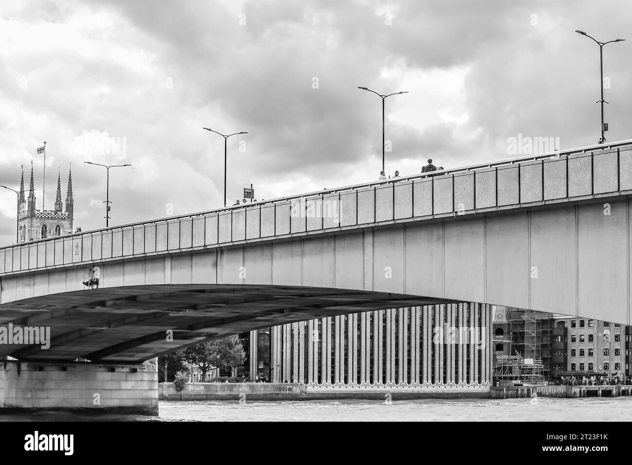 London Bridge King William Street, London Stockfoto