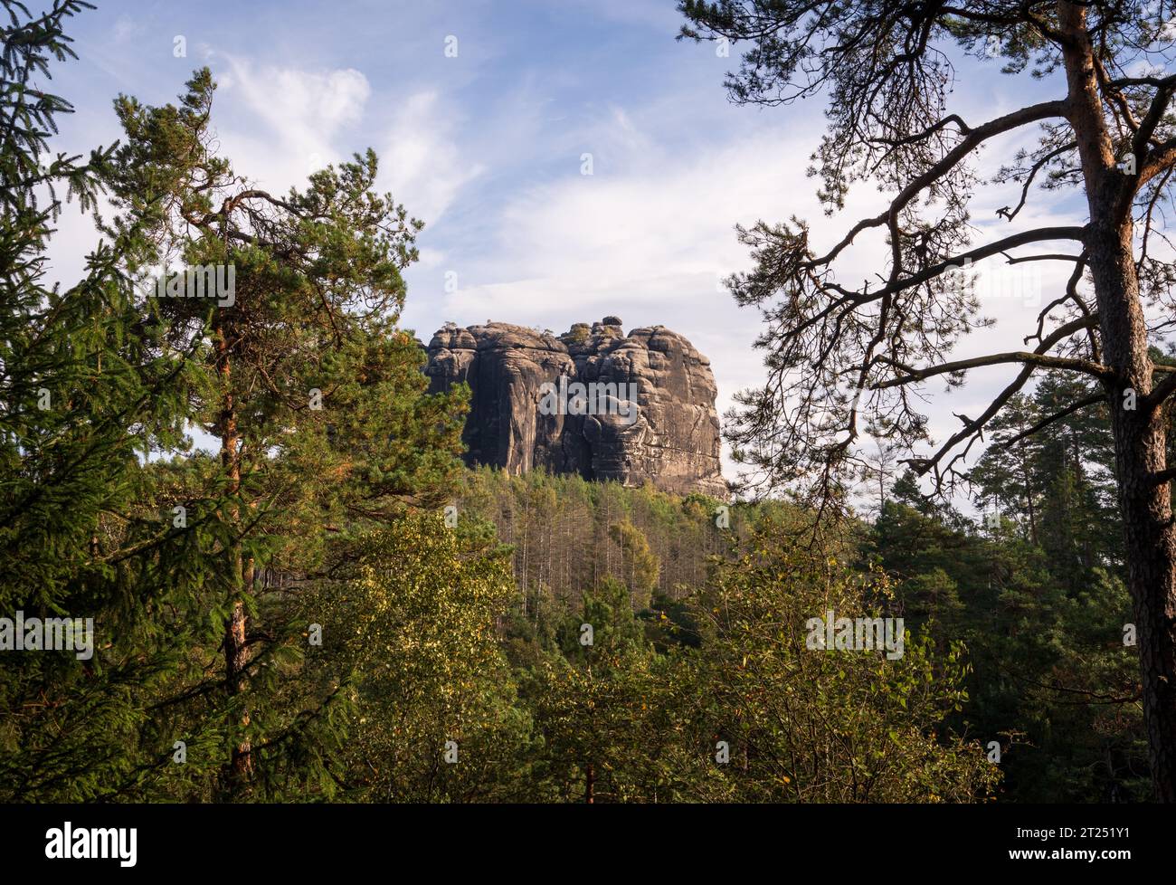 Nationalpark Sächsische Schweiz in Deutschland Stockfoto