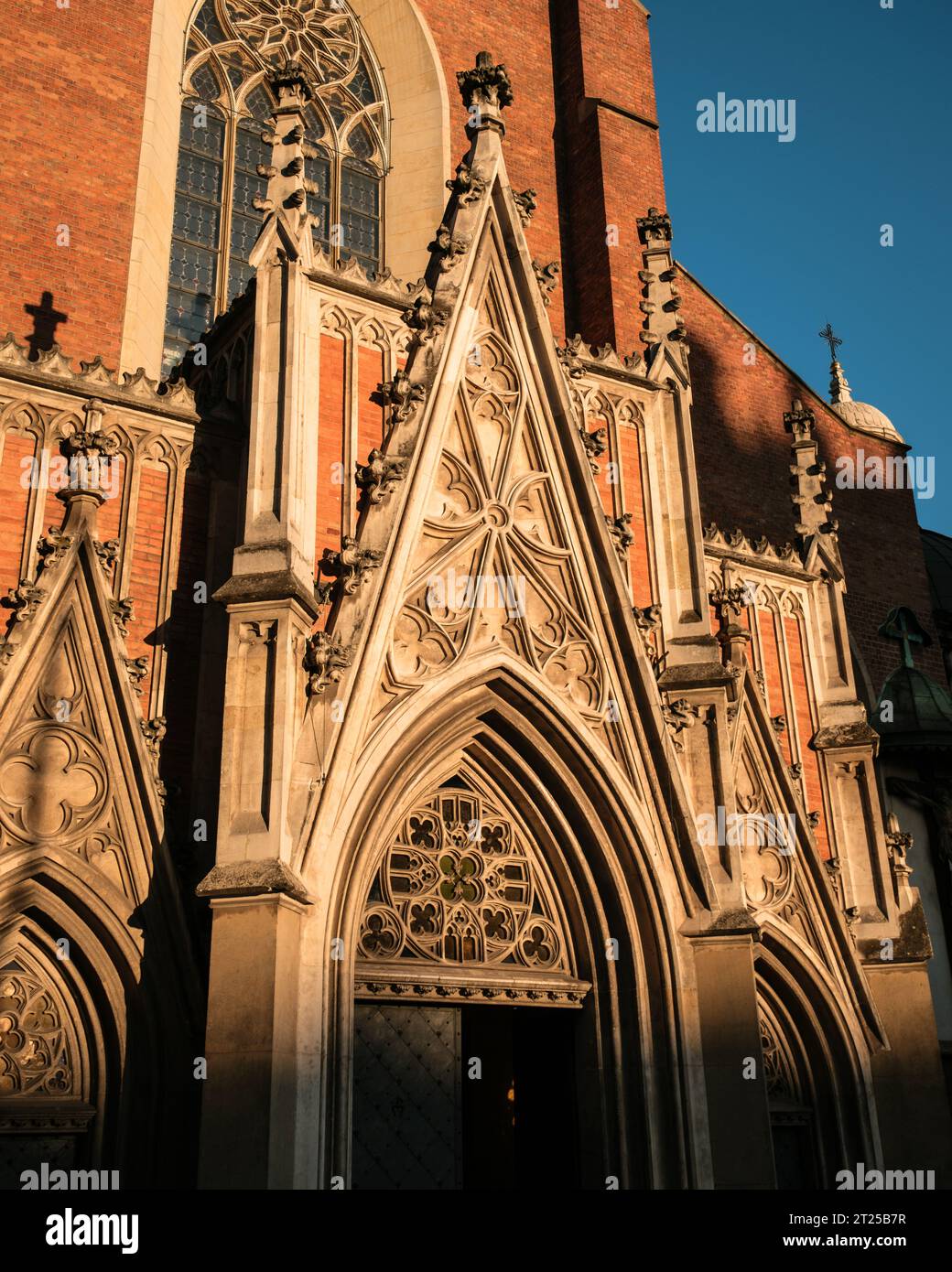 Dreifaltigkeitskirche in der Altstadt von Kraków, Polen Stockfoto
