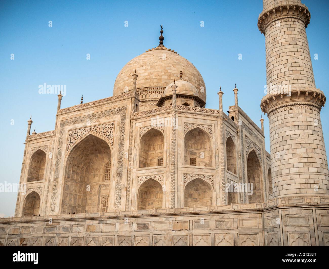 Taj Mahal, Agra, Indien 2019 Stockfoto