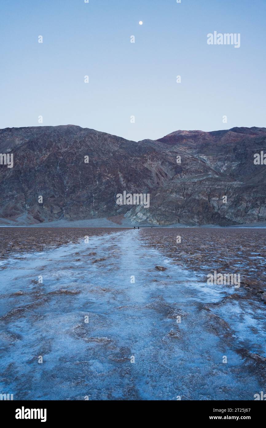 Die einzigartige Landschaft im Death Valley National Park Stockfoto