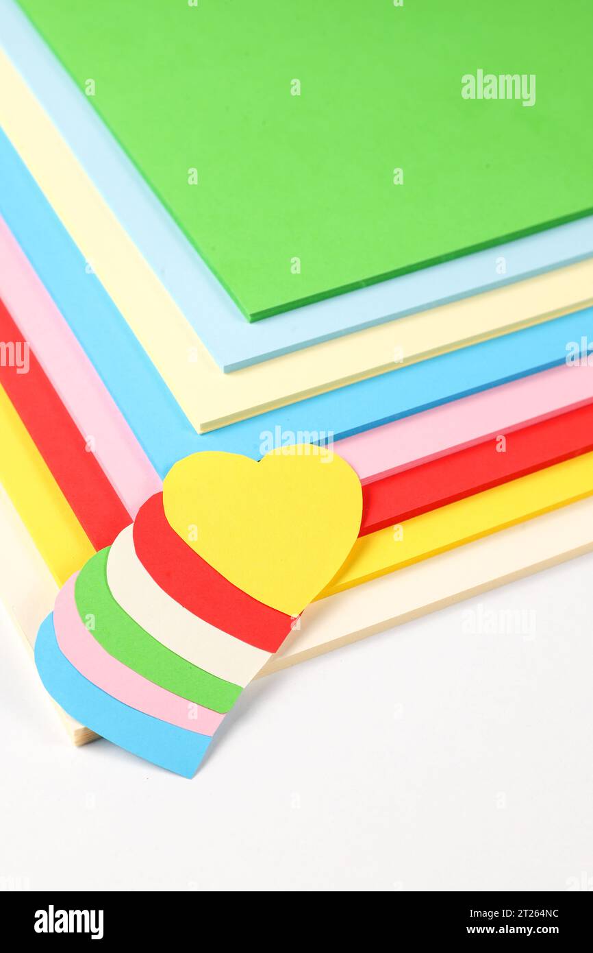 Buntes Papper-Muster Stockfoto