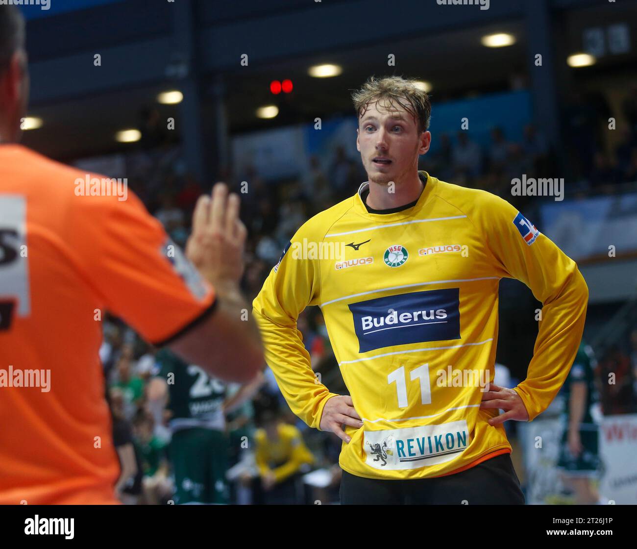 Wetzlar, Buderus Arena, 13.10.23 Till Klimpke (Wetzlar) im