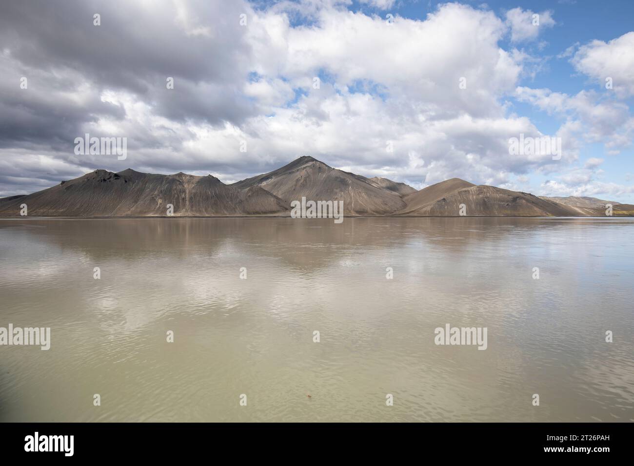 Landmannalaugar Naturschutzgebiet im Hochland Islands Stockfoto