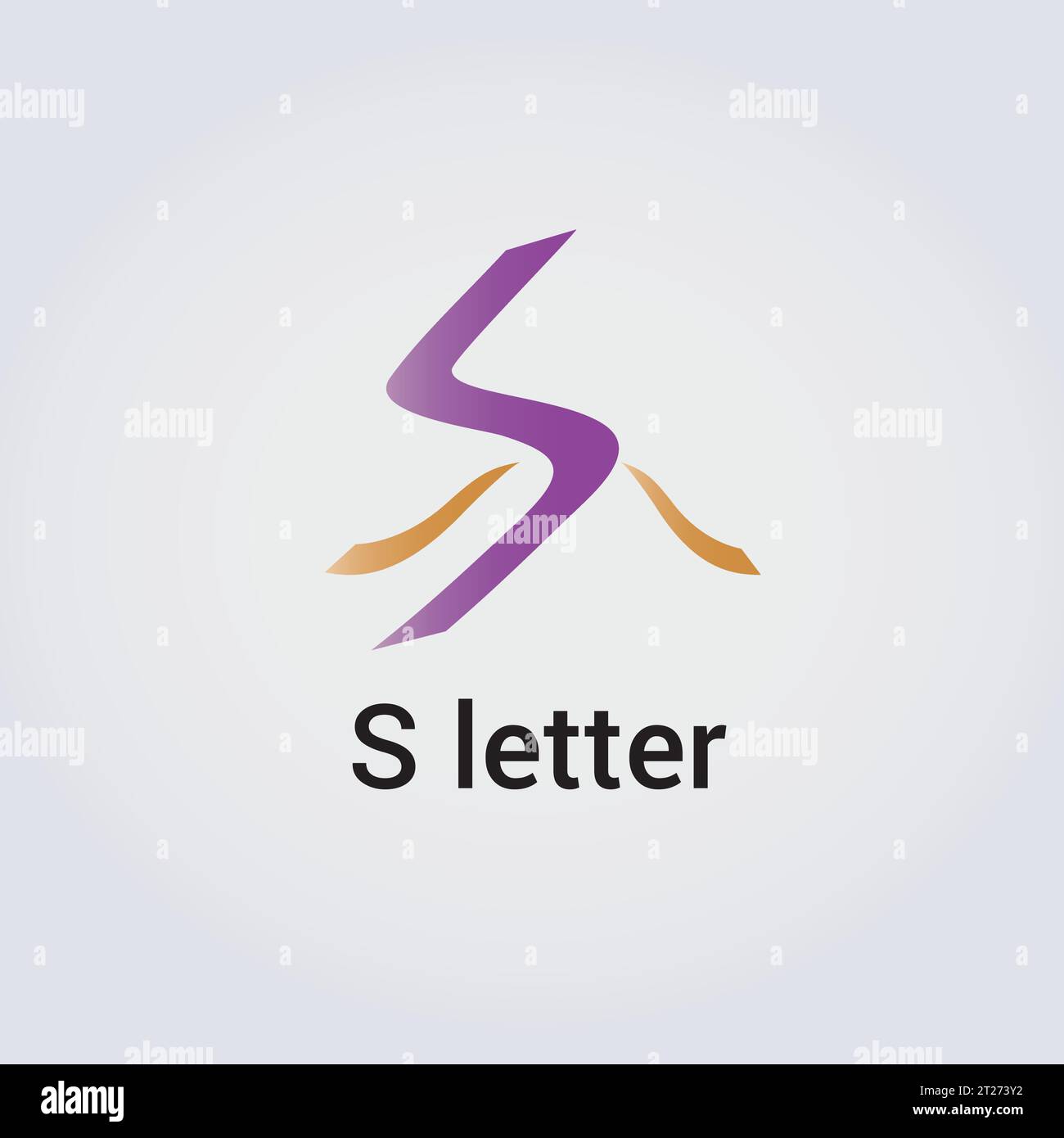 S Letter Icon Design einzelne isolierte Logo Design Marke Corporate Identity verschiedene Farben editierbare Vorlage Vektor Monogramm Emblem Illustration Marke Stock Vektor