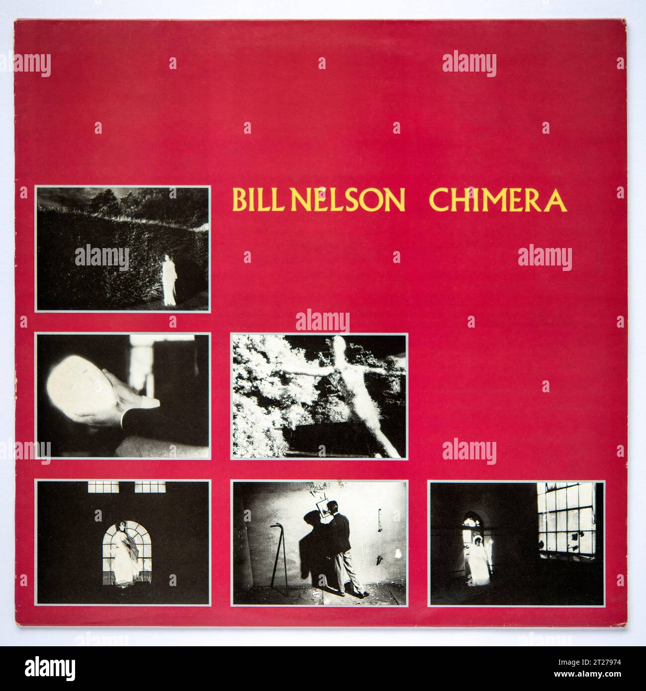 LP-Cover des Albums Chimera von Bill Nelson, das 1983 veröffentlicht wurde Stockfoto