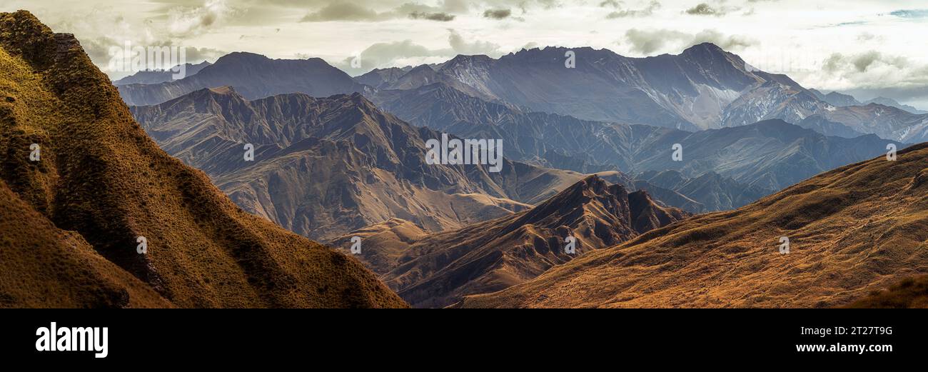 Skippers Canyon, Queenstown, Central Otago, Neuseeland Stockfoto