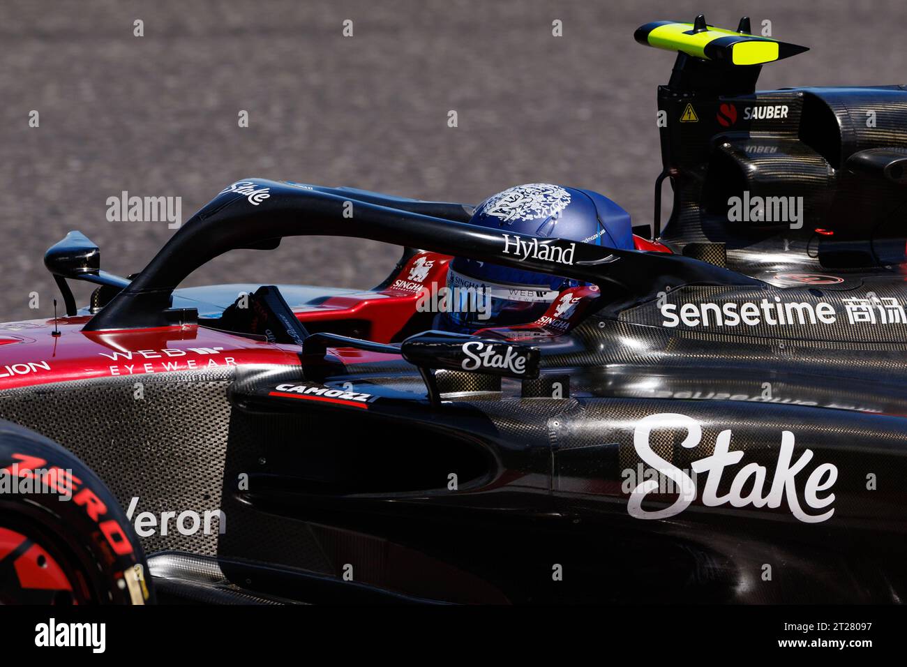 Suzuka Grand Prix Circuit, 18. Oktober 2023: Zhou Guanyu (CHN) vom Team Alfa Romeo während des Formel 1 Grand Prix von Japan 2023. Stockfoto