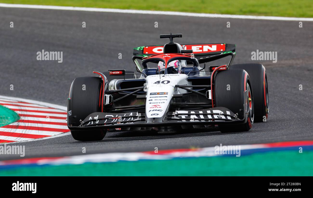 Suzuka Grand Prix Circuit, 18. Oktober 2023: Liam Lawson während des Formel 1 Grand Prix von Japan 2023. Stockfoto