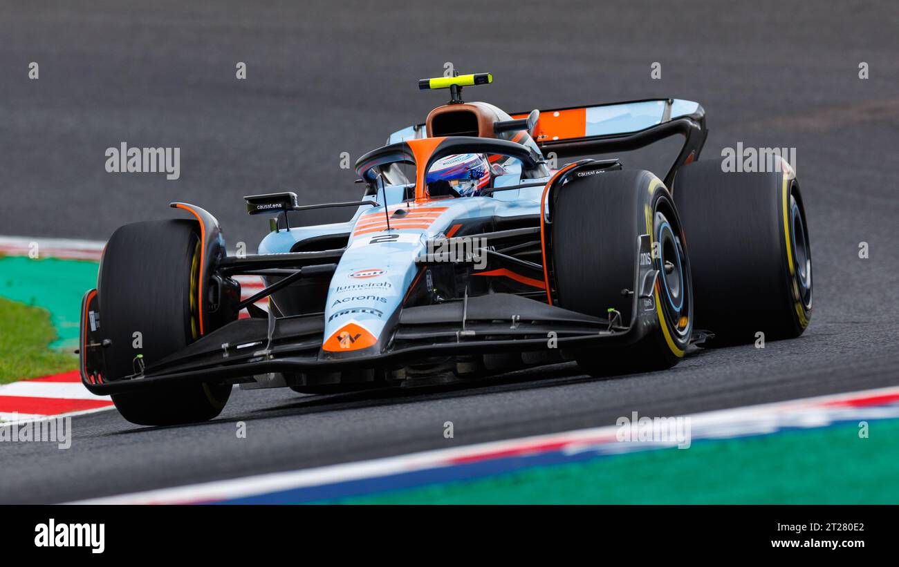 Suzuka Grand Prix Circuit, 18. Oktober 2023: Logan Sargeant vom Team Williams während des Formel 1 Grand Prix von Japan 2023. Stockfoto