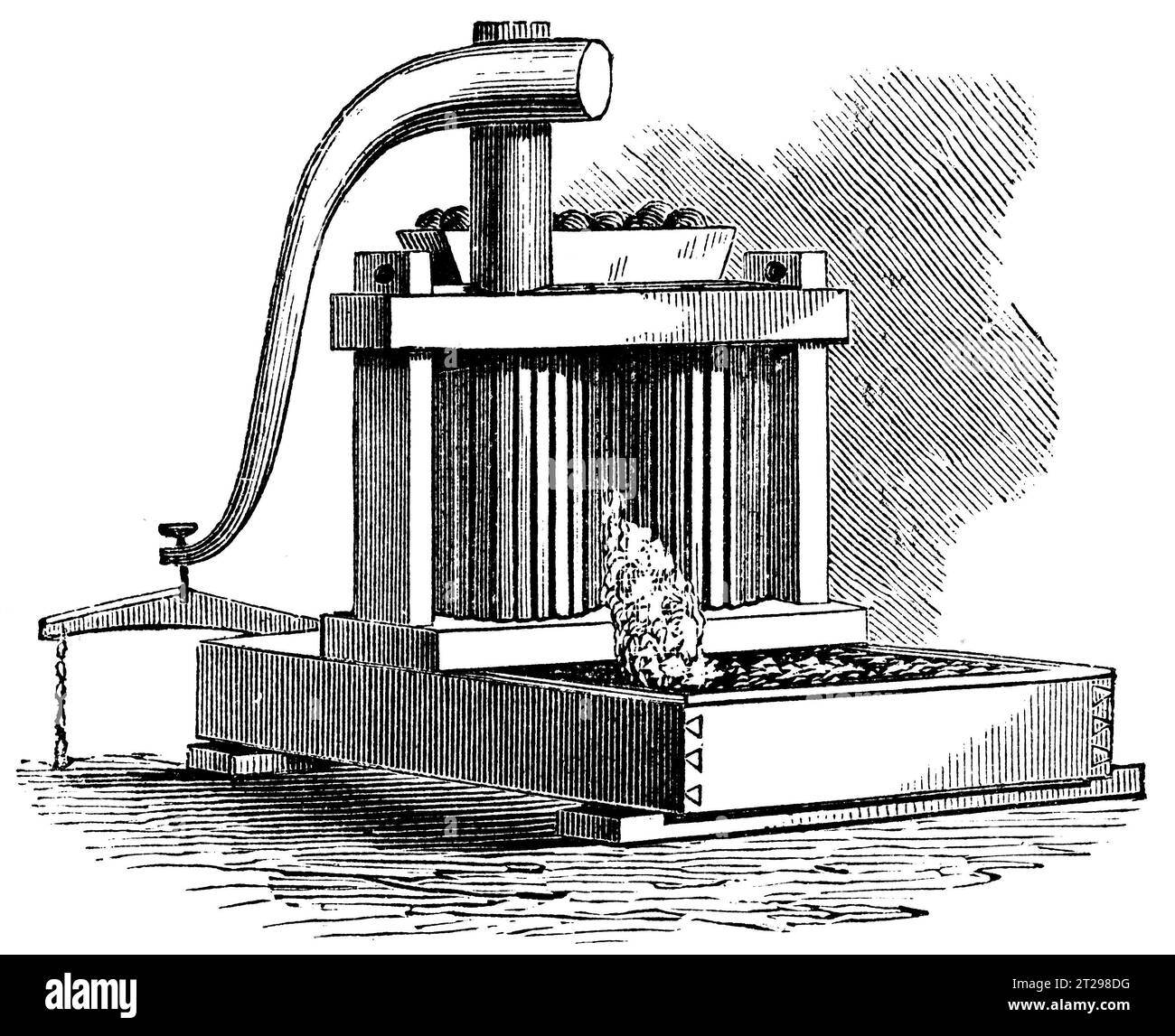 Digital restaurierte Illustration aus der „kondensierten amerikanischen Enzyklopädie“, veröffentlicht im 19. Jahrhundert. Stockfoto