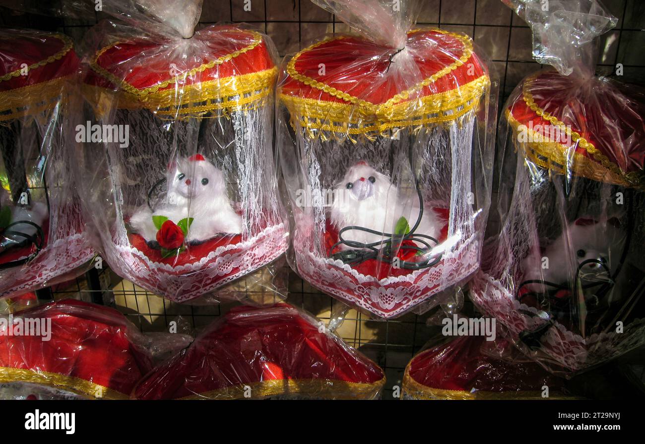 Kitsch im Angebot (kulturell) Stockfoto