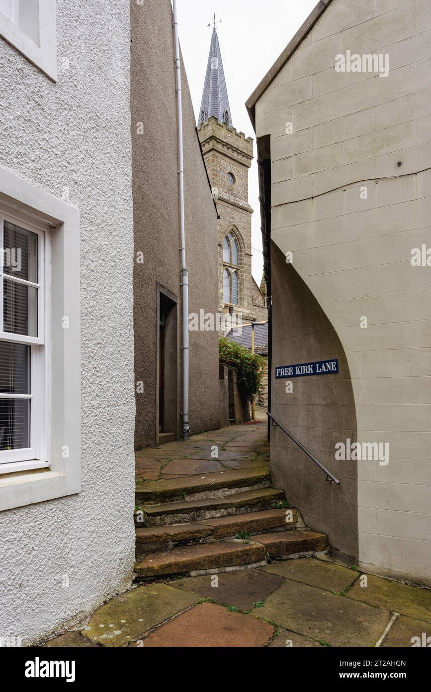 Rathaus (ehemalige Kirche), Stromness, Orkney Islands, Schottland, Großbritannien Stockfoto