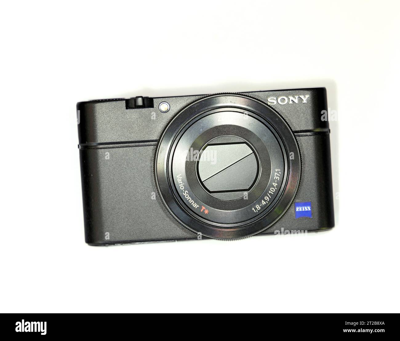 Kompakte Digitalkamera Sony Cyber shot RX100. Stockfoto